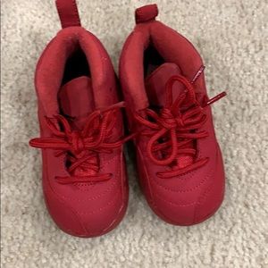 Red Nike Jordan’s toddler